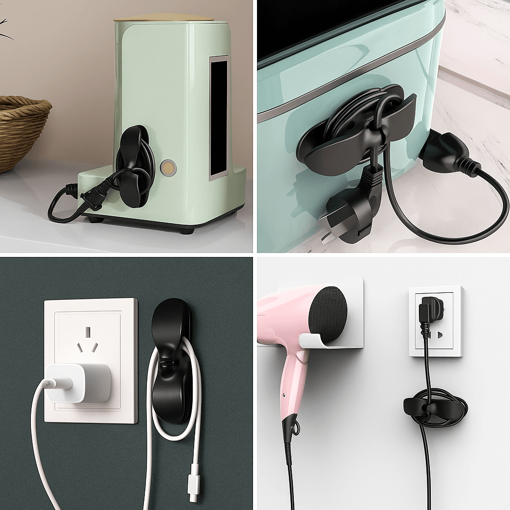 Organizador de Cables SnapWire | 5 UNIDADES